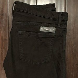 Burberry Black Straight Leg Jeans